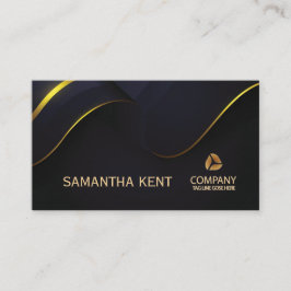 Marinho Moderno Profissional e Cartão de visita Do