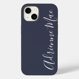 Marinho simplesmente personalizado azul