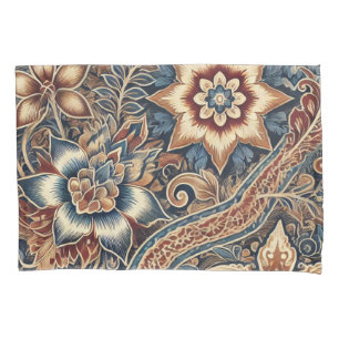 Marinho Terracotta Boho Batik Floral Watercolor
