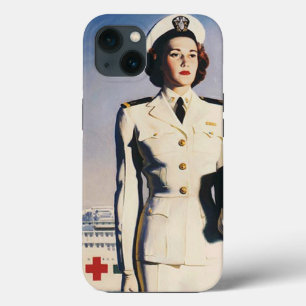 Marinho Vintage WW II Enfermeiro iPhone 5 Case