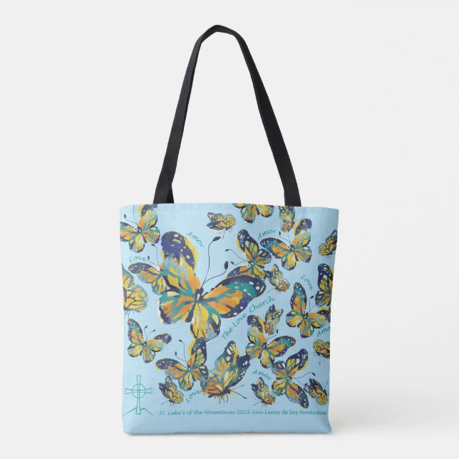 Mariposa-Borboleta Bolsa AQUA (Verso)