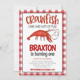 Marisco ferve primeiro convite de aniversário