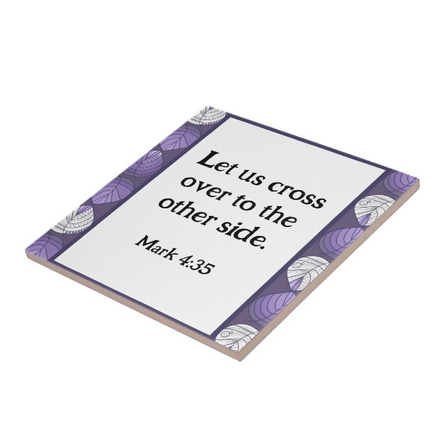 Mark 4:35 Cabeça De Peixe Sai Lilac (Lateral)