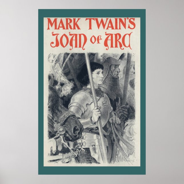Mark Twain's Joan of Arc Poster (Frente)