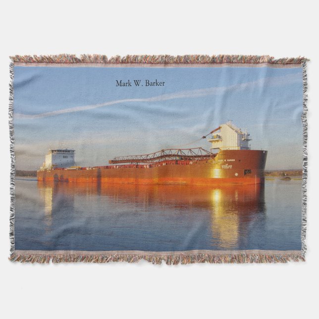 Mark W. Barker lança cobertor (Frente)