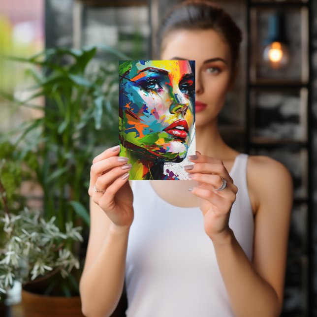 Marketing de Negócios Cartões Postais da Mulher Vi (Criador carregado)