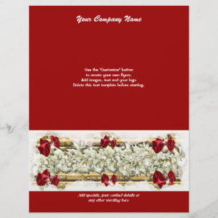 Marketing de promoções de Natal do Flyer modelo