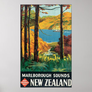 Marlborough Sons, Poster de viagens da Nova Zelând