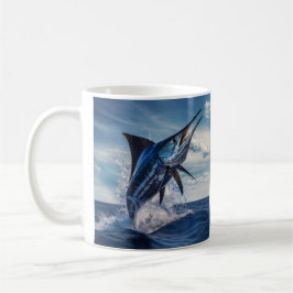 Marlin, caneca de café de marisco