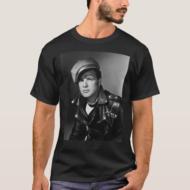 Marlon Brando, a Camiseta Clássica 1953 (Frente)