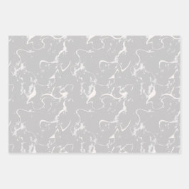 Mármaco de cor neutra estético moderno