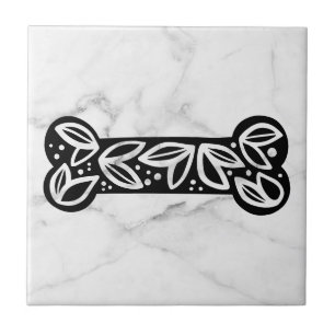 Mármaco preto e branco marmoreado