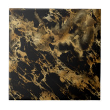 Mármore Ágata Preto Ouro Moderno Chic