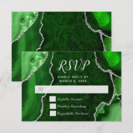 Mármore Ágata Verde e Prata RSVP