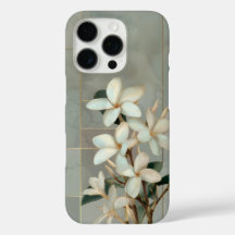 Mármore de Linha Dourada Flor de Magnólia Branca