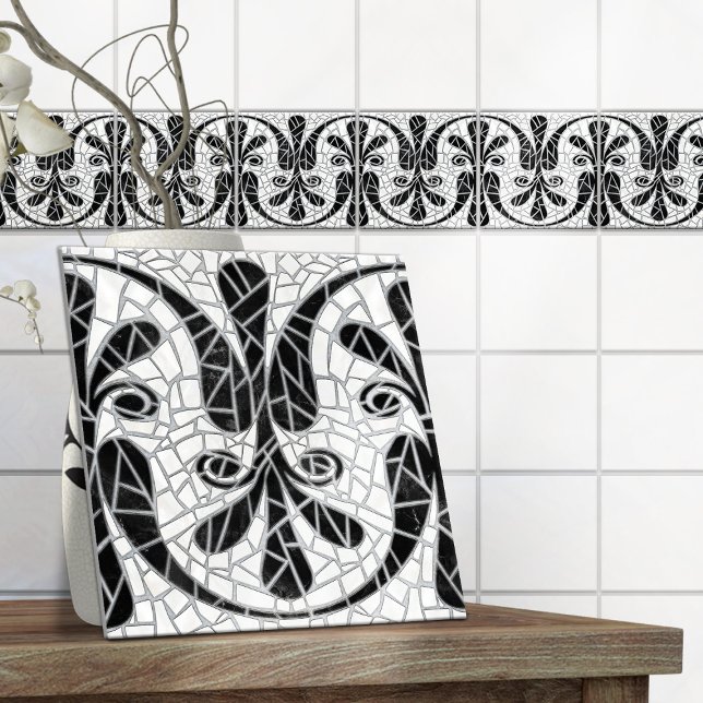 Mármore Negro Mágico, Azulejo quebrado grego (Criador carregado)