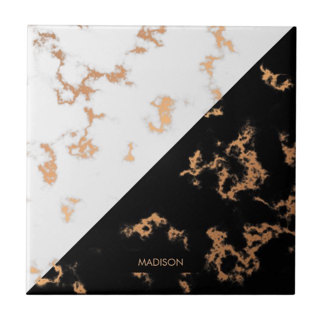 Mármore preto e branco (Frente)