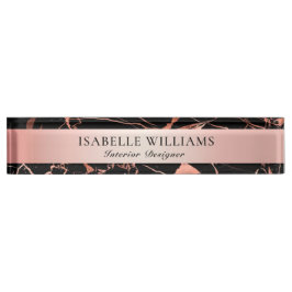 Mármore Rosa E Preto Elegante