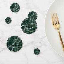 Mármore Verde Esmeralda Elegante Veios de Ouro Cas