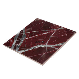 Mármore vermelho luxuoso brilhante