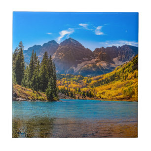 Maroon Bells em Aspen, Colorado