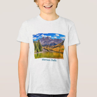 Maroon Bells em Aspen, Colorado Tri-Blend Shirt