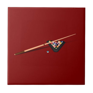 Maroon Billiard Mesa
