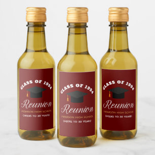 Maroon Dourado Reunion Party Custom Mini