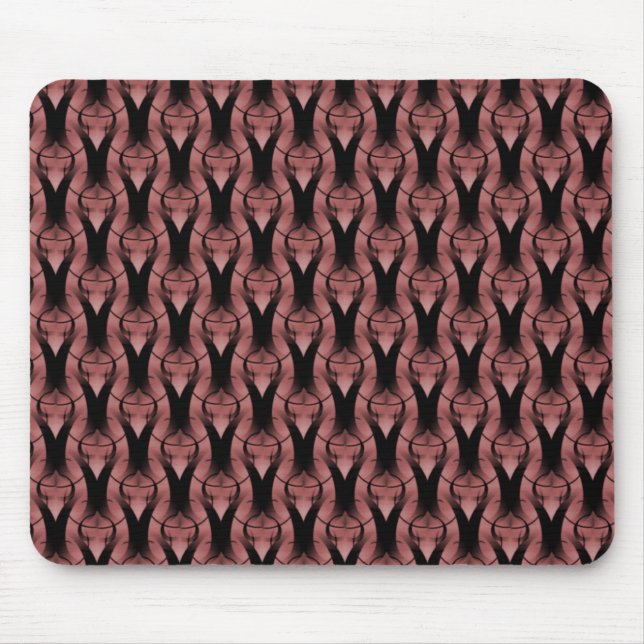 Maroon Modern Classic Mousepad (Frente)