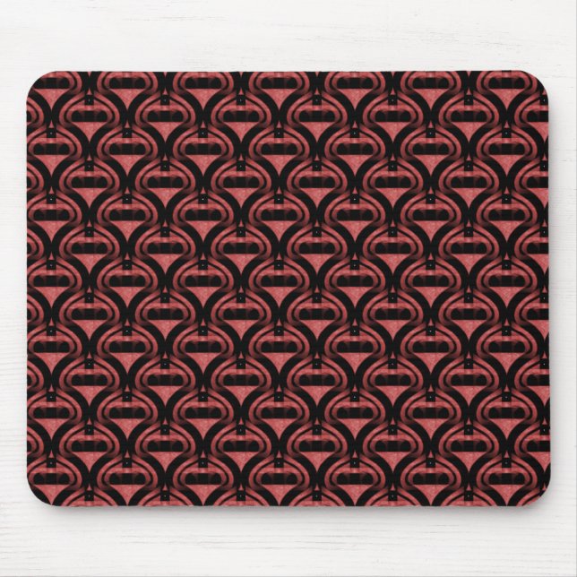 Maroon Retro Legal Mousepad (Frente)