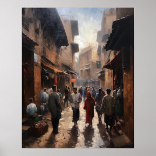 Marrakech Marrocos Pintura Impressão