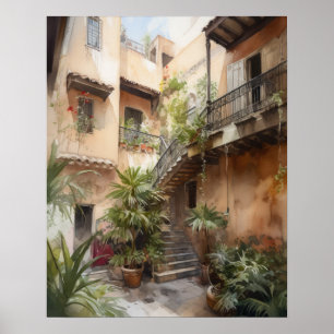 Marrakech Riad Marroquino Pintura Impressão