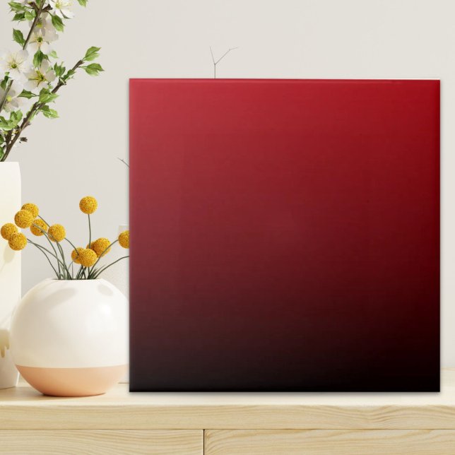 marrom vermelho-burgundy minimalista abstrato mars (minimalist abstract marsala red burgundy maroon ceramic tile)