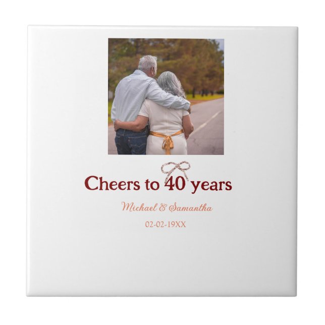 Marron arco aplaude 40 anos de casamento (Frente)