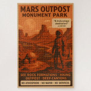 Mars Outpost Monument Park - Quebra-cabeça