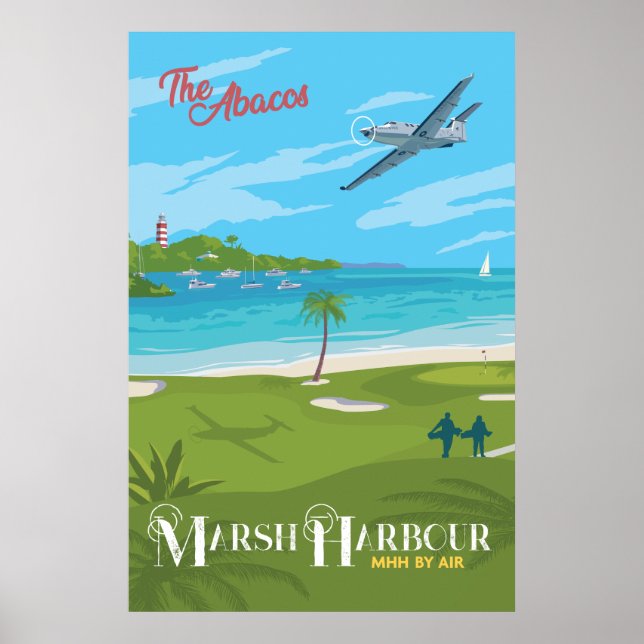 Marsh Harbor Poster (Frente)