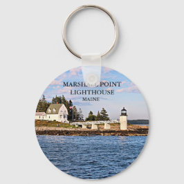 Marshall Point Lighthouse Maine Chaveiro