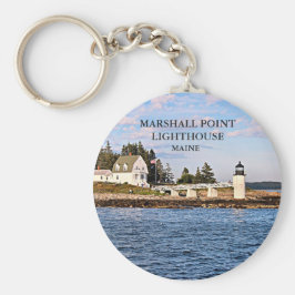 Marshall Point Lighthouse Maine Chaveiro