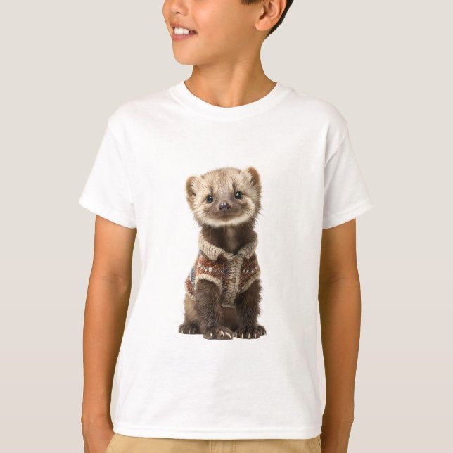Marten Kids Suéter de Tricô (Frente)