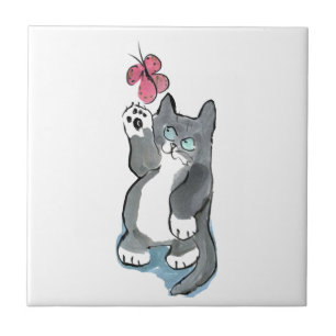 Martha balança na borboleta vermelha