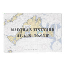 Martha's Vineyard Latitude Longitude NMaritime