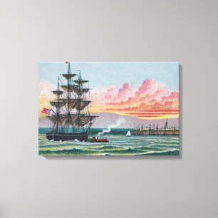 Martha's Vineyard Pequeno Canvas Enrolado
