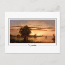Martin Johnson Heade #253 - Cartão Postal de Arte