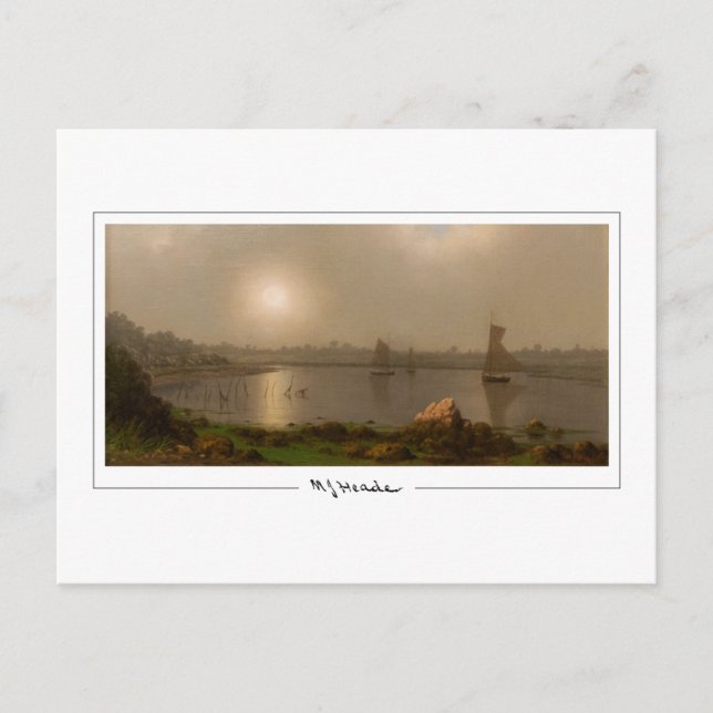 Martin Johnson Heade #56 - Cartão Postal de Arte (Frente)