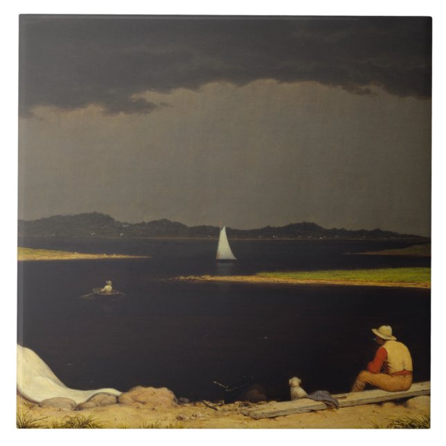 Martin Johnson Heade - Aproximando-se da tempestad (Frente)