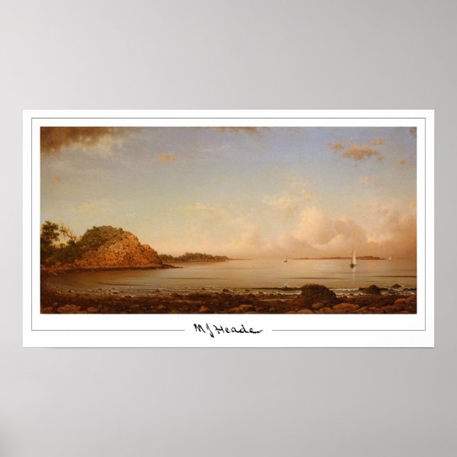 Martin Johnson Heade Zedign Art Poster nº 102 (Frente)