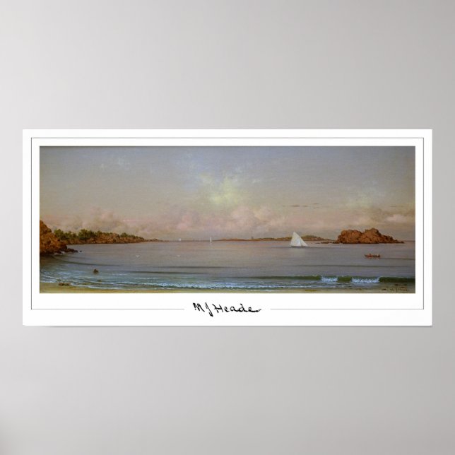 Martin Johnson Heade Zedign Art Poster nº 207 (Frente)