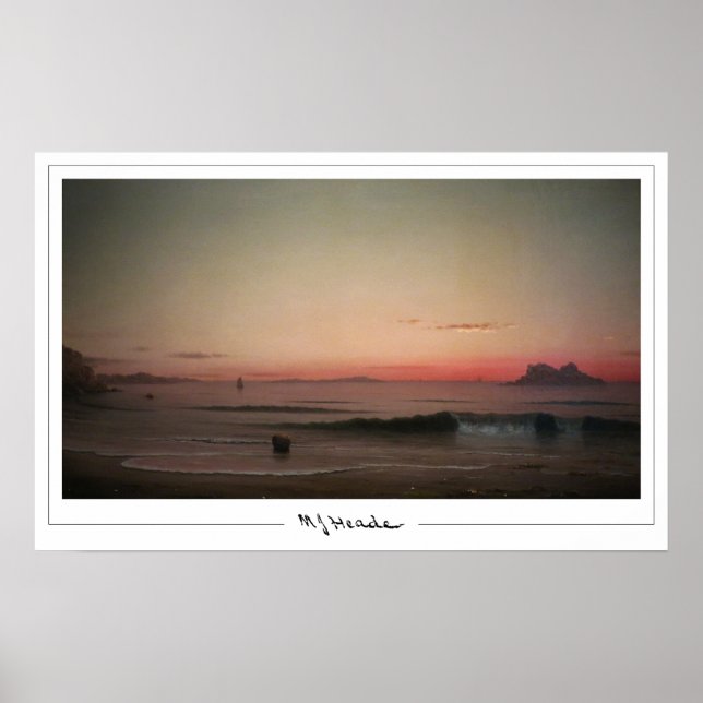 Martin Johnson Heade Zedign Art Poster nº 254 (Frente)