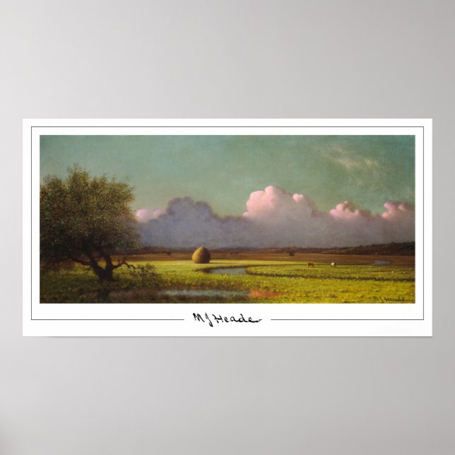 Martin Johnson Heade Zedign Art Poster nº 31 (Frente)
