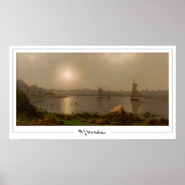 Martin Johnson Heade Zedign Art Poster nº 56 (Frente)